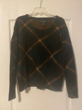 Rachel Zoe Plaid Sweater